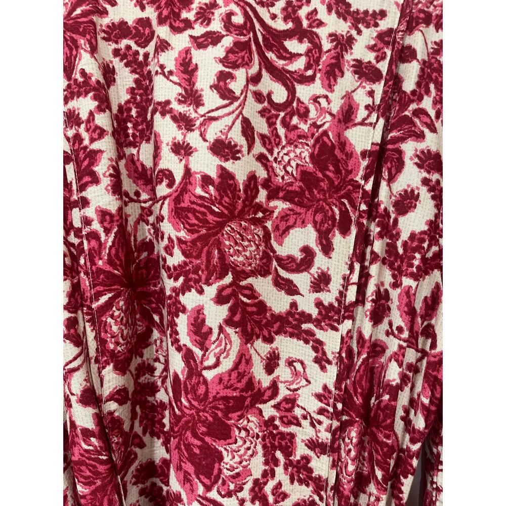 LOFT Night Bloom Belted Mini Dress NWT Size 12 Floral Pocket Dress - Picture 9 of 14